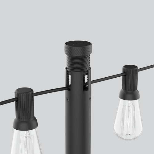 Pillar Pro™ - modular overhead system for outdoor string lights