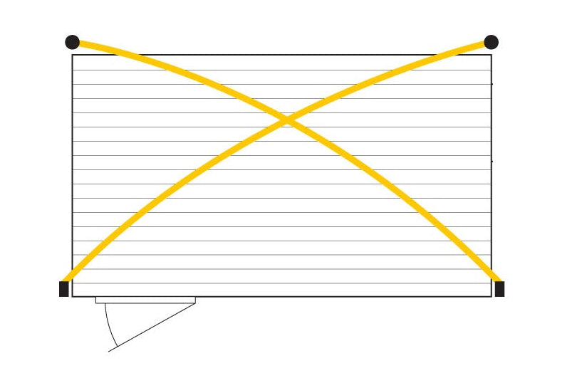 Pillar Pro™ - modular overhead system for outdoor string lights